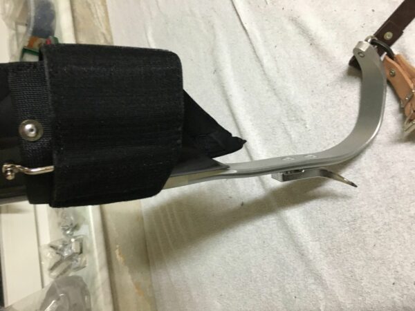 Spitzen Doppeldorn für Steigeisen Aluminium – Bild 4